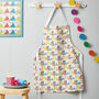 Children's Personalised Rainbow Name Apron, thumbnail 1 of 1