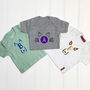Personalised Animal Initial Babygrow/T Shirt, thumbnail 2 of 11