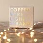30 Battery Powered LED Copper Wire String Lights, thumbnail 1 of 5