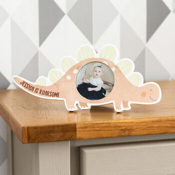 Personalised Roarsome Dinosaur Photo Frame Gift, 2 of 3
