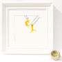 Room To Swing A Cat Screen Print Trapeze, thumbnail 2 of 3