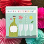 Happy Retirement Champagne Card, thumbnail 3 of 5