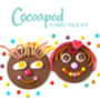 Chocolate Funny Faces Kit For Children, thumbnail 4 of 11