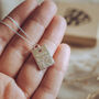 Floral Name Necklace, thumbnail 9 of 9