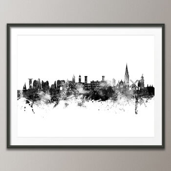 Isle Of Wight Skyline Cityscape Art Print, 3 of 7