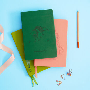Personalised Line Drawing Portrait Notebook, 6 of 12