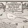 Lindisfarne Map Hand Drawn Fine Art Print, thumbnail 2 of 12