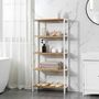 Five Tier Bamboo Storage Shelving Unit, thumbnail 1 of 8