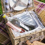 Personalised Traditional Wicker Picnic Basket, thumbnail 5 of 9