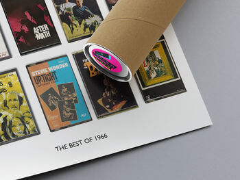 Music In 1966, 60th Birthday Personalised Gift, 7 of 9