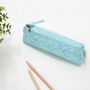 Recycled Pastel Paisley Personalised Pencil Case, thumbnail 4 of 7