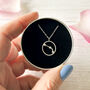 Sterling Silver Zodiac Constellation Necklace Aries, thumbnail 2 of 8