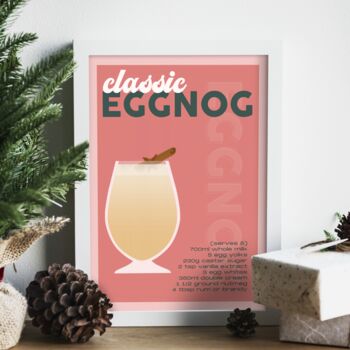 Christmas Drink Print, Christmas Decor, 4 of 9