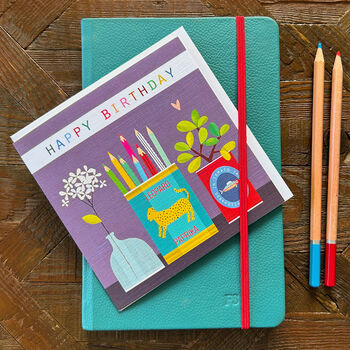 Happy Birthday Pencils Card, 3 of 5