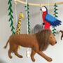 Jungle Animal Themed Baby Crib Mobile, thumbnail 3 of 11