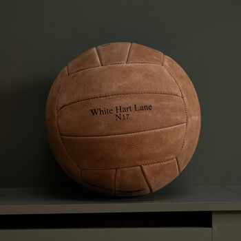 Personalised Engraved Premium Suede Football Ball, 12 of 12