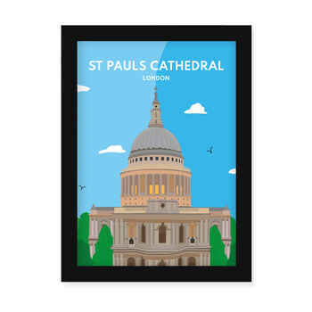 St Paul's Cathedral London Framed Print, 6 of 6