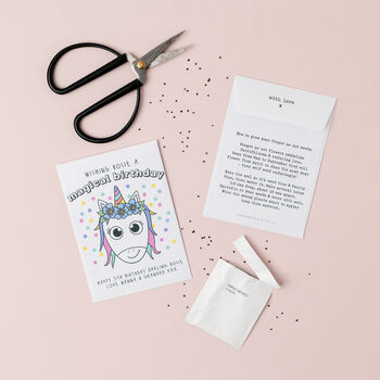 Build Your Own Unicorn Letterbox Birthday Gift, 8 of 11