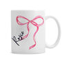 Personalised Bow Mug For Her, thumbnail 4 of 4