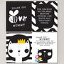 Personalised Black And White Baby Book, thumbnail 5 of 8