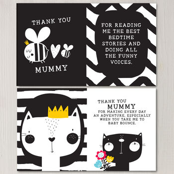 Personalised Black And White Baby Book, 5 of 8
