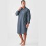 Men's 'Geometric Moorland' Crisp Cotton Nightshirt, thumbnail 2 of 4