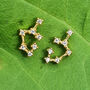 Sagittarius Star Sign Constellation Astrology Earrings, thumbnail 1 of 2