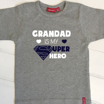 Personalised Child's Daddy Is My Superhero T Shirt, 3 of 8