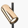 Black And Rose Gold Metal LED Table Lamp, thumbnail 9 of 11