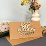 Personalised 80th Birthday Card Keepsake, thumbnail 11 of 11
