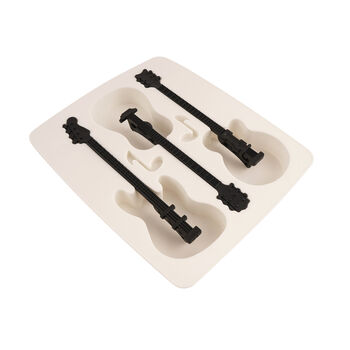 Dapper Chap Set Of Three Guitar Ice Moulds | In Gift Box | Barware | Gift Boxed | Drink Accessory, 6 of 6