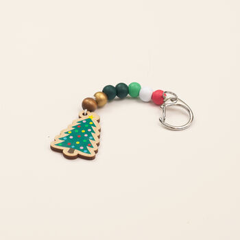 Make Your Own Christmas Tree Keyring, 4 of 5