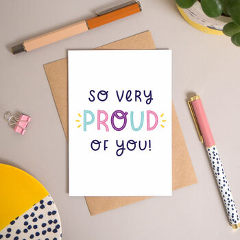 So Very Proud Of You Card, 3 of 10