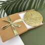 Green Round Nanny Ceramic Coaster, thumbnail 7 of 12
