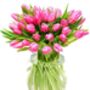 Fresh Pink Tulips Bouquet, thumbnail 2 of 3