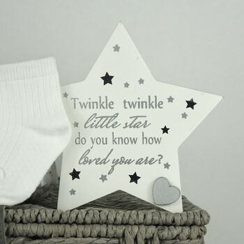 Twinkle Twinkle Little Star New Baby Gift Set Hamper, 2 of 8