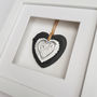 Personalised Silver Heart 25th Wedding Anniversary Gift, thumbnail 6 of 8