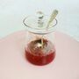 Antique Crystal Cut Glass Lidded Jam / Preserve Pot ~ Eight, thumbnail 9 of 10