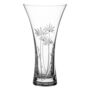 Personalised Floral Trumpet Vase With Crystals, thumbnail 2 of 2