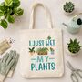 Funny Plant Lover Tote Bag Gift, thumbnail 2 of 7