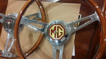 Classic Car Walnut Steering Wheel Wall Clock, 12 of 12