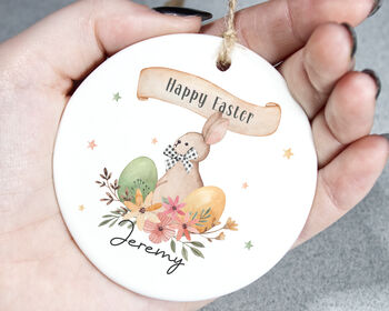 Personalised Easter Ceramic Decoration, 3 of 3