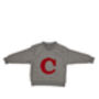 Unisex Children's Grey Personalised Sweatshirt, thumbnail 1 of 8