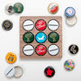 Beer Cap Wooden Coaster, thumbnail 8 of 12