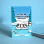 Three Penguins Enamel Pin | Cute Pin Badges, thumbnail 5 of 5