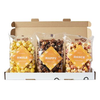 'You Deserve It' Vegan Gourmet Popcorn Letterbox Gift, 4 of 5