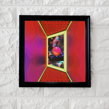 Surreal Trippy Sci Fi Square Art Print, 4 of 5