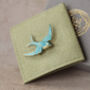 Swallow Bird Brooch, thumbnail 3 of 8