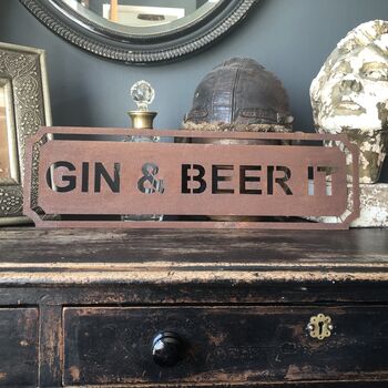 Home Or Garden Bar Signs , Choice Of Designs, 2 of 6