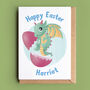 Dragon Personalised Easter Card, thumbnail 1 of 2
